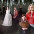 Jamie Dornan as Sheriff Graham, Lana Parrilla as the Evil Queen/Regina, Ginnifer Goodwin as Snow White/Sister Mary Margaret, Josh Dallas as Prince Charming/John Doe, Robert Carlyle as Rumplestitlskin/Mr. Gold, Jared Gilmore as Henry and Jennifer Morrison as Emma Swam in “Once Upon A Time” on ABC