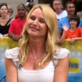 Nicollette Sheridan stops by Access Hollywood Live on August 11, 2011 