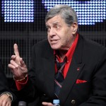 Jerry Lewis speaks during “The Method to the Madness of Jerry Lewis” panel during the Encore portion of the 2011 Summer TCA Tour held at the Beverly Hilton Hotel, Beverly Hills on July 28, 2011