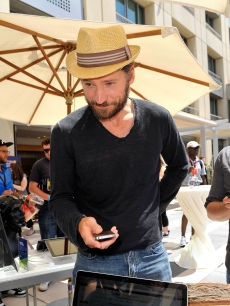 Nikolaj Coster-Waldau attends WIRED Cafe at Palm Terrace At The Omni Hotel, San Deigo, July 21, 2011