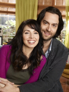Whitney Cummings as Whitney and Chris D’Elia as Alex in “Whitney” on NBC
