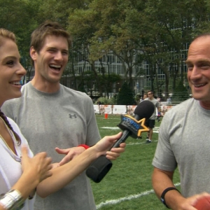 The Stars Toss Around The Pigskin
