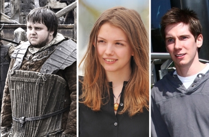 John Bradley West in “Game of Thrones” (left), Hanna Murray in Cannes (center), Karl Davies in Dublin (right)