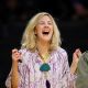 Drew Barrymore at the NBA Playoffs between the LA Lakers and Denver Nuggest on May 19, 2009