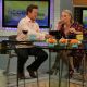 “Cougar Town’s’” Busy Philipps enjoys a little taste of Big Carl II’s contents as she co-hosts Access Hollywood Live with Billy Bush, July 28, 2011