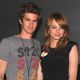 Andrew Garfield and Emma Stone speak at “The Amazing Spider-Man” panel during Comic-Con 2011 at San Diego Convetion Center in San Diego on July 22, 2011