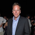 Kiefer Sutherland attends the Showtime and Cinema Society premiere of ‘Homeland’ at a private residence in East Hampton, NY, on August 13, 2011 