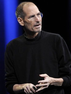 Steve Jobs in San Francisco, June 6, 2011