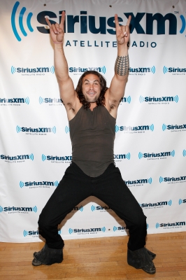 Jason Momoa visits SiriusXM Studios in New York City on August 19, 2011 