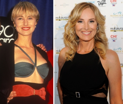 Chynna Phillips in 1990 (left) and in 2010 (right)