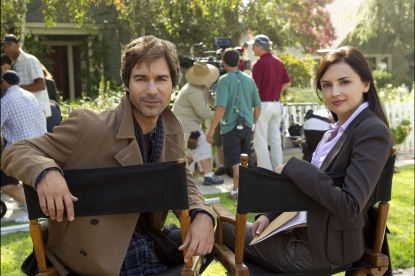 Eric McCormack and Rachael Leigh Cook begin production on “Perception” for TNT
