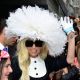 Lady Gaga is seen on the streets of Manhattan in New York City on August 18, 2011 