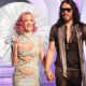 Katy Perry and Russell Brand arrive at the 2011 MTV Video Music Awards at Nokia Theatre L.A. LIVE in Los Angeles on August 28, 2011 