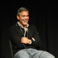 George Clooney receives the Silver Medallion at the 38th Telluride Film Festival in Telluride, Colorado, on September 3, 2011 