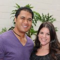 Sam Poueu and Stephanie Anderson arrive at the premiere Of Universal Studios Hollywood’s ‘King Kong 360 3-D’ attraction in Universal City, Calif. on June 29, 2010
