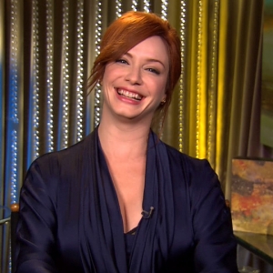 Access Hollywood Live: Would Christina Hendricks Ever Play Wonder Woman?
