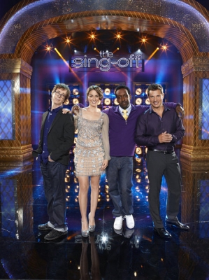 ‘The Sing-Off’--Ben Folds, Sara Bareilles, Shawn Stockman, and Nick Lachey
