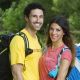 Former “Survivor” stars Ethan Zohn and Jenna Morasca in a promo shot for “The Amazing Race 19”