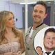 David Arquette and professional partner Kym Johnson chat with Access Hollywood on September 7, 2011 / inset: Chaz Bono