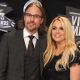 Jason Trawick and Britney Spears arrive at the 28th Annual MTV Video Music Awards at Nokia Theatre L.A. Live in Los Angeles on August 28, 2011
