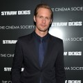 Alexander Skarsgaard attends The Cinema Society screening of Screen Gems’ ‘Straw Dogs’ at the Tribeca Grand Hotel, New York City, on September 15, 2011