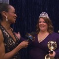 2011 Emmy Awards Backstage: Melissa McCarthy’s Big Win