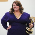 Melissa McCarthy is all smiles in the press room during the 63rd Annual Primetime Emmy Awards held at Nokia Theatre L.A. LIVE in Los Angeles on September 18, 2011 