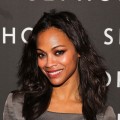 Zoe Saldana attends the Sephora Meatpacking District Grand Opening Party in New York City on September 15, 2011 