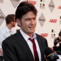 Charlie Sheen chats with Access Hollywood at AARP’s Movies For Grown Ups Film Festival screening of ‘The Way’ at Nokia Theatre L.A. Live in Los Angeles on September 23, 2011