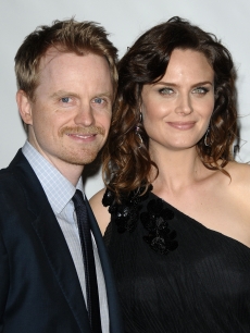 David Hornsby and Emily Deschanel attend the Humane Society’s 25th annual Genesis Awards at the Hyatt Regency Century Plaza in Century City, Calif. on March 19, 2011