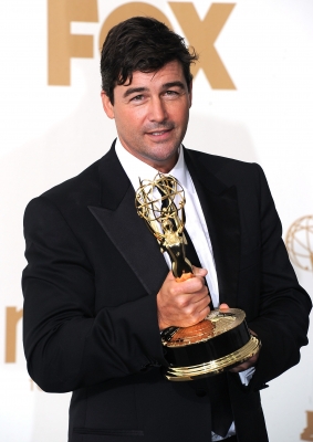 Kyle Chandler of ‘Friday Night Lights’ poses in the press room after winning Outstanding Lead Actor in a Drama Series during the 63rd Annual Primetime Emmy Awards held at Nokia Theatre L.A. LIVE in Los Angeles on September 18, 2011