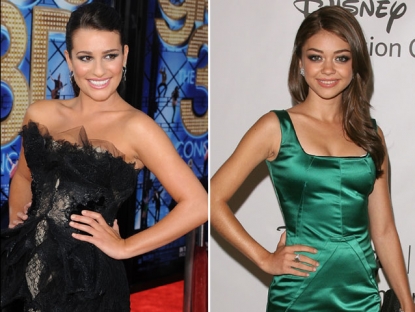 ‘Glee’s’ Lea Michelle / Modern Family’s Sarah Hyland 