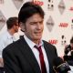 Charlie Sheen chats with Access Hollywood at AARP’s Movies For Grown Ups Film Festival screening of ‘The Way’ at Nokia Theatre L.A. Live in Los Angeles on September 23, 2011