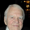 Writer, humorist and television personality Andy Rooney attends the 18th Annual Broadcasting & Cable Hall of Fame Awards at the Waldorf Astoria Basildon Room, NYC, on October 21, 2008