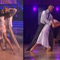 Ricki Lake, Derek Hough, J.R. Martinez and Karina Smirnoff on “Dancing with the Stars,” October 3, 2011