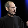 Steve Jobs, chief executive officer of Apple Inc., unveils the iCloud storage system at the Apple Worldwide Developers Conference 2011 in San Francisco, California, U.S., on Monday, June 6, 2011