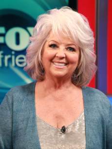 Paula Deen is all smiles at the ‘FOX & Friends’ studios in New York City on October 12, 2011    