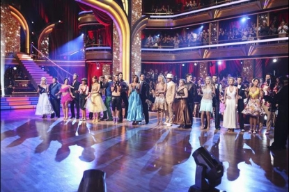The cast take the stage on “Dancing with the Stars,” Season 13, Week 2, September 26, 2011