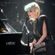 Lady Gaga performs on stage during STING: 25th Anniversary/60th Birthday Concert to Benefit Robin Hood Foundation at Beacon Theatre in NYC on October 1, 2011