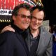 Kurt Russell and Quentin Tarantino arrive to the premiere of ‘Grindhouse’ at the Orpheum Theatre in Los Angeles on March 26, 2007