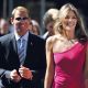 Elizabeth Hurley and Australian cricketer Shane Warne seen in Johannesburg, South Africa on July 22, 2011