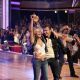 Julianne Hough and Kenny Wormald of ‘Footloose’ smile after performing on Week 4 of ‘Dancing with the Stars,’ Oct. 11, 2011