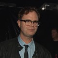 Backstage At 2011 Scream Awards: Rainn Wilson Talks Presenting The Visionary Award To Paul Rubens
