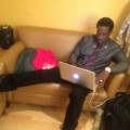 Shawn Stockman backstage at ‘The Rosie Show’