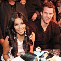 Kim Kardashian and Kris Humphries celebrate Kim’s birthday at Marquee Nightclub at the Cosmopolitan of Las Vegas in Las Vegas on October 22, 2011
