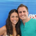 DeAnna Pappas and Stephen Stagliano arrive at the Swimming With Sharks Pool Party in celebration of ‘Shark Night 3D’ held at Hotel Shangri-La in Santa Monica, Calif. on August 27, 2011 