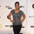 Laila Ali attends the 32nd Annual Salute To Women In Sports Gala at Cipriani Wall Street on October 19, 2011 in New York City