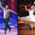 Hope Solo and Maksim Chmerkovskiy; Lacey Schwimmer and Chaz Bono