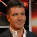 Simon Cowell chats with Access Hollywood after’The X Factor’ on October 25, 2011