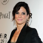 Sandra Bullock steps out at The 2011 amfAR Inspiration Gala Los Angeles held at the Chateau Marmont in Los Angeles on October 27, 2011
